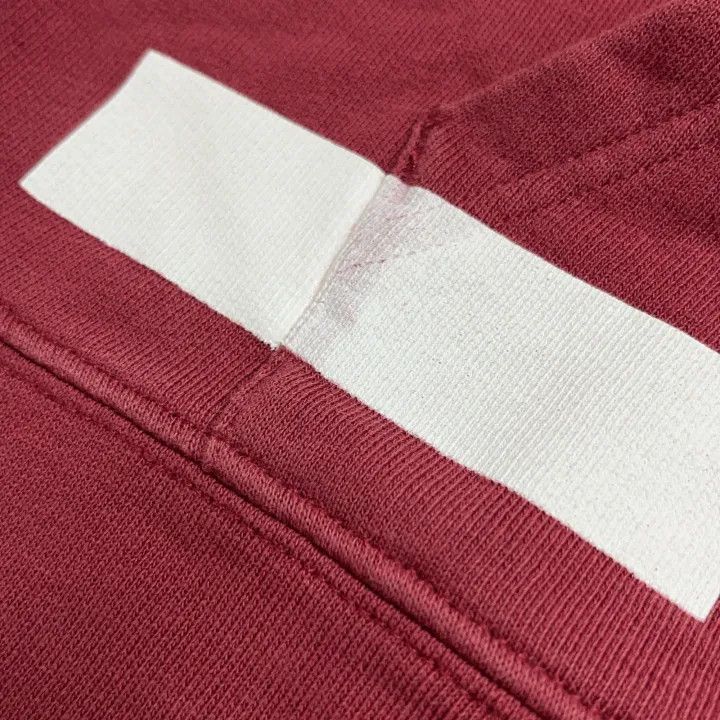 Off-White Off-White Casual Comfortable Hoodie in Deep Red 0079 Size US M / EU 48-50 / 2 - 11 Thumbnail