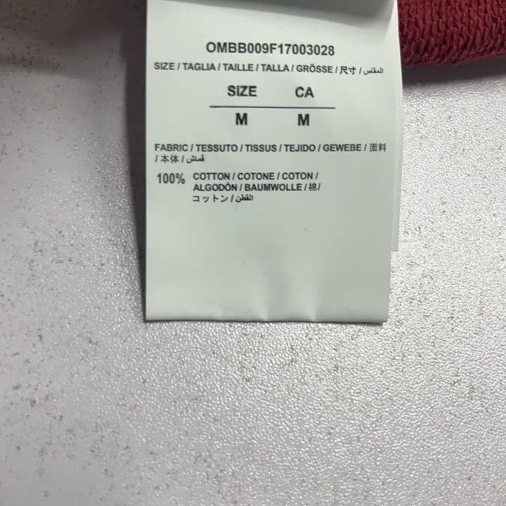 Off-White Off-White Casual Comfortable Hoodie in Deep Red 0079 Size US M / EU 48-50 / 2 - 4 Thumbnail