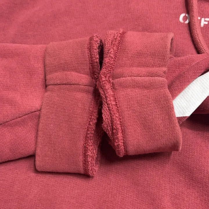 Off-White Off-White Casual Comfortable Hoodie in Deep Red 0079 Size US M / EU 48-50 / 2 - 8 Thumbnail