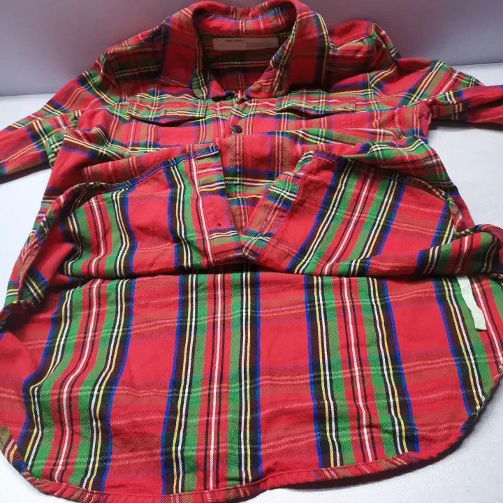 Off-White Off-White Plaid Long Sleeve Shirt 0079 Size US S / EU 44-46 / 1 - 12 Thumbnail