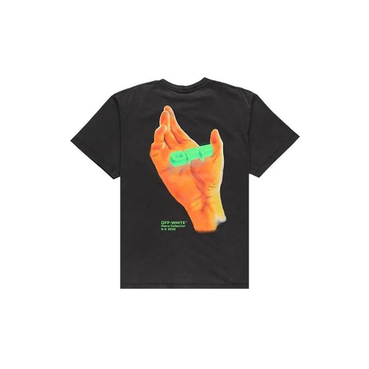 Off-White Off-White Hand Logo Slim T-Shirt for Men 0079 Size US M / EU 48-50 / 2 - 2 Thumbnail