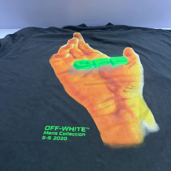 Off-White Off-White Hand Logo Slim T-Shirt for Men 0079 Size US M / EU 48-50 / 2 - 12 Thumbnail