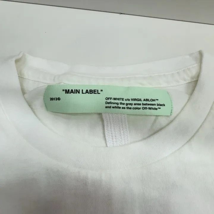 Off-White OFF-WHITE White Teenager Graphic Tee for Men 0079 Size US XS / EU 42 / 0 - 4 Thumbnail