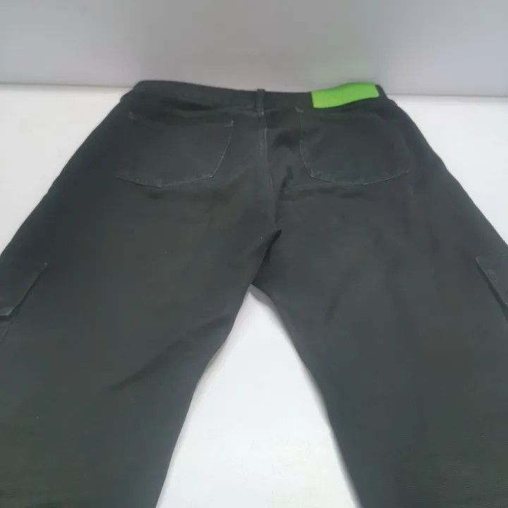 Off-White Off-White Black Twill Cargo Pants for Men 0079 Size US 27 - 11 Thumbnail