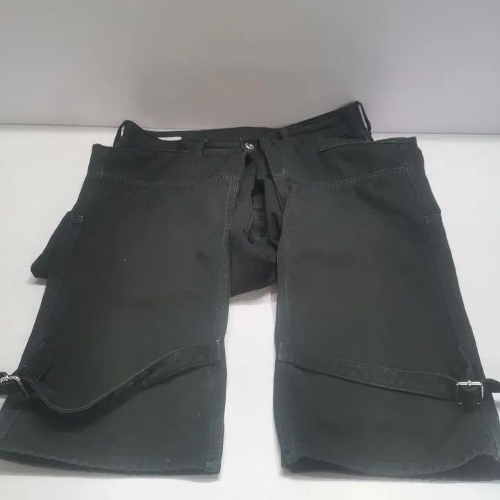Off-White Off-White Black Twill Cargo Pants for Men 0079 Size US 27 - 8 Thumbnail