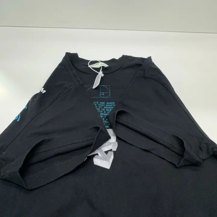 Off-White OFF-WHITE Black Arrow Short Sleeve T-Shirt 0079 Size US XXS / EU 40 - 12 Thumbnail