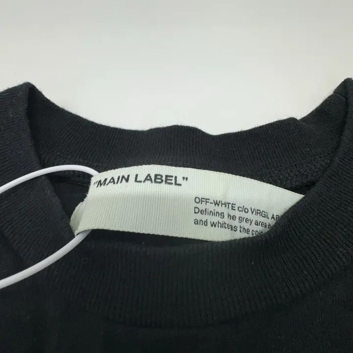 Off-White OFF-WHITE Black Arrow Short Sleeve T-Shirt 0079 Size US XXS / EU 40 - 4 Thumbnail