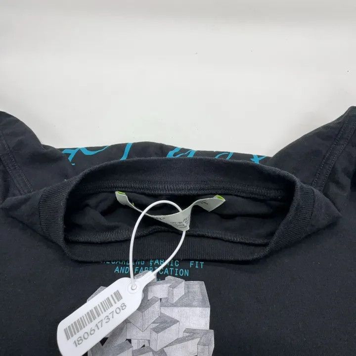 Off-White OFF-WHITE Black Arrow Short Sleeve T-Shirt 0079 Size US XXS / EU 40 - 7 Thumbnail