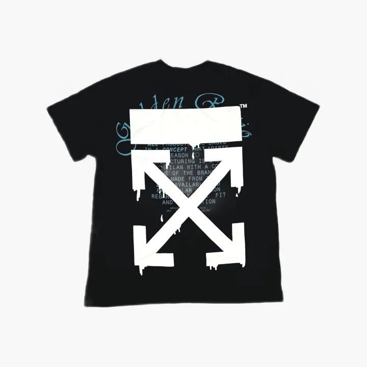 Off-White OFF-WHITE Black Arrow Short Sleeve T-Shirt 0079 Size US XXS / EU 40 - 3 Thumbnail