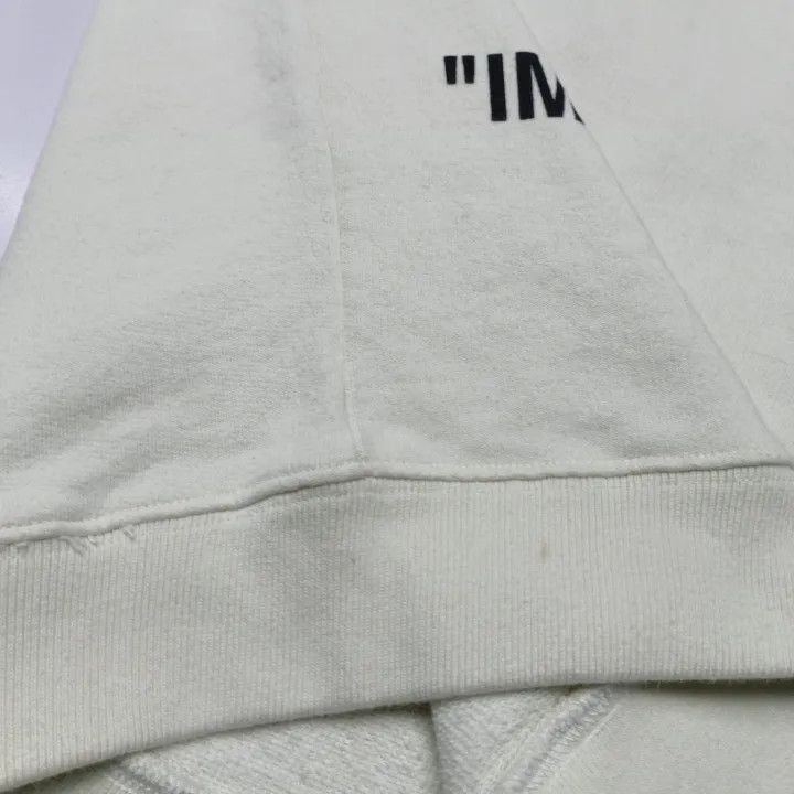 Off-White OFF-WHITE Logo Printed Long Sleeve Sweatshirt 0079 Size US S / EU 44-46 / 1 - 13 Thumbnail