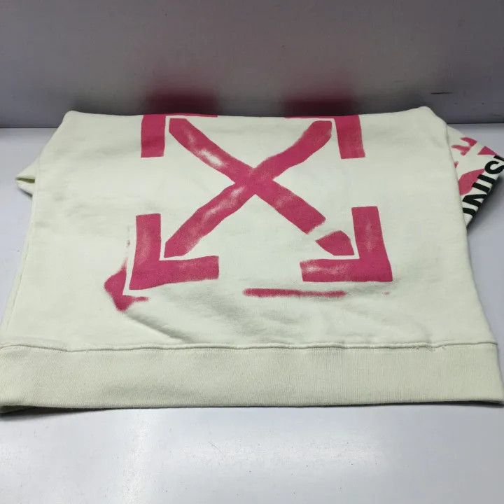 Off-White OFF-WHITE Logo Printed Long Sleeve Sweatshirt 0079 Size US S / EU 44-46 / 1 - 14 Thumbnail
