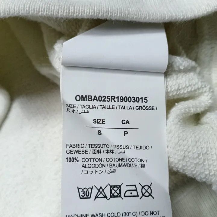 Off-White OFF-WHITE Logo Printed Long Sleeve Sweatshirt 0079 Size US S / EU 44-46 / 1 - 5 Thumbnail