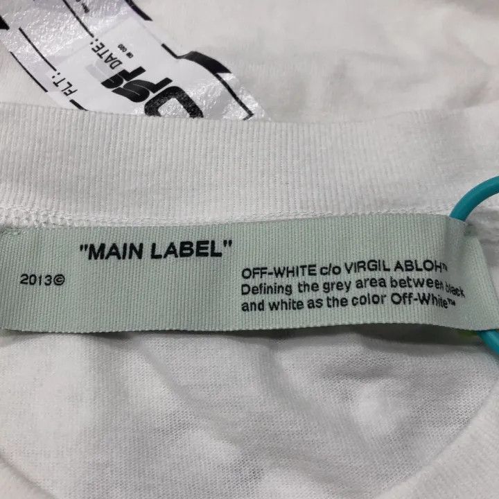 Off-White OFF-WHITE Graphic Arrow Print Short Sleeve T-Shirt 0079 Size US S / EU 44-46 / 1 - 2 Thumbnail