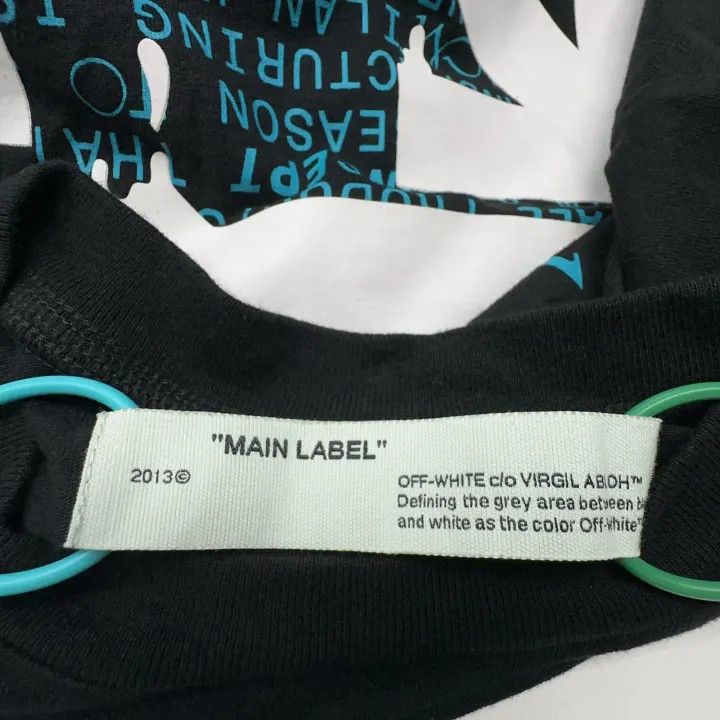 Off-White Off-White Arrow Graphic Black T-Shirt 0079 Size US XS / EU 42 / 0 - 2 Thumbnail