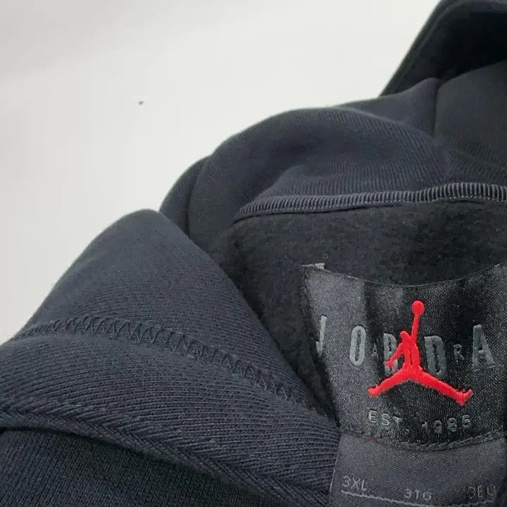 Off-White Jordan x OFF-WHITE Embroidered Hoodie 0079 Size US XXL / EU 58 / 5 - 8 Thumbnail