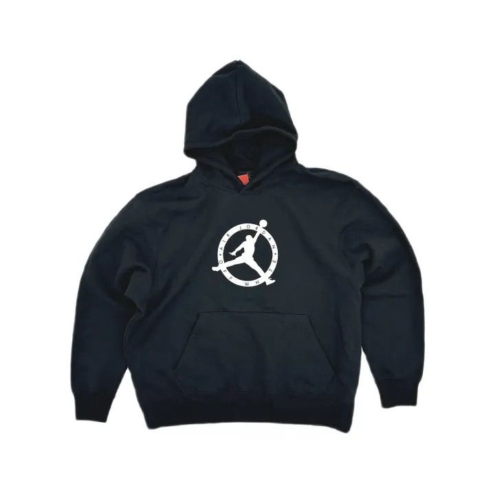 Off-White Jordan x OFF-WHITE Embroidered Hoodie 0079 Size US XXL / EU 58 / 5 - 2 Thumbnail