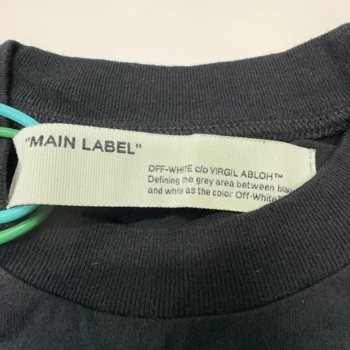 Off-White Off-White Classic Black Short Sleeve T-Shirt 0079 Size US XXS / EU 40 - 3 Thumbnail