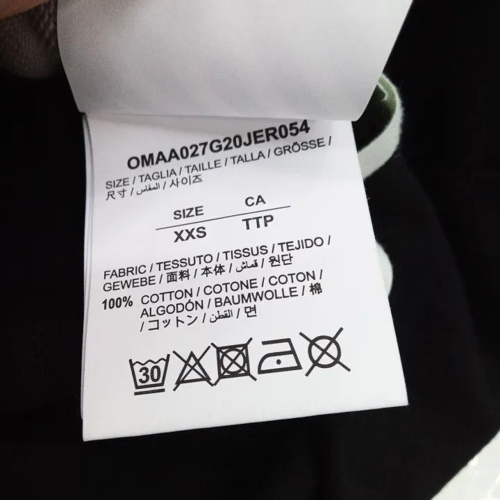 Off-White Off-White Classic Short Sleeve T-Shirt 0079 Size US XXS / EU 40 - 2 Thumbnail