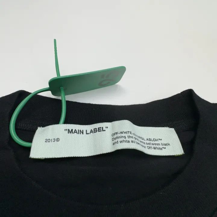 Off-White Off-White Gold Arrow Logo Short Sleeve Tee 0079 Size US S / EU 44-46 / 1 - 3 Thumbnail