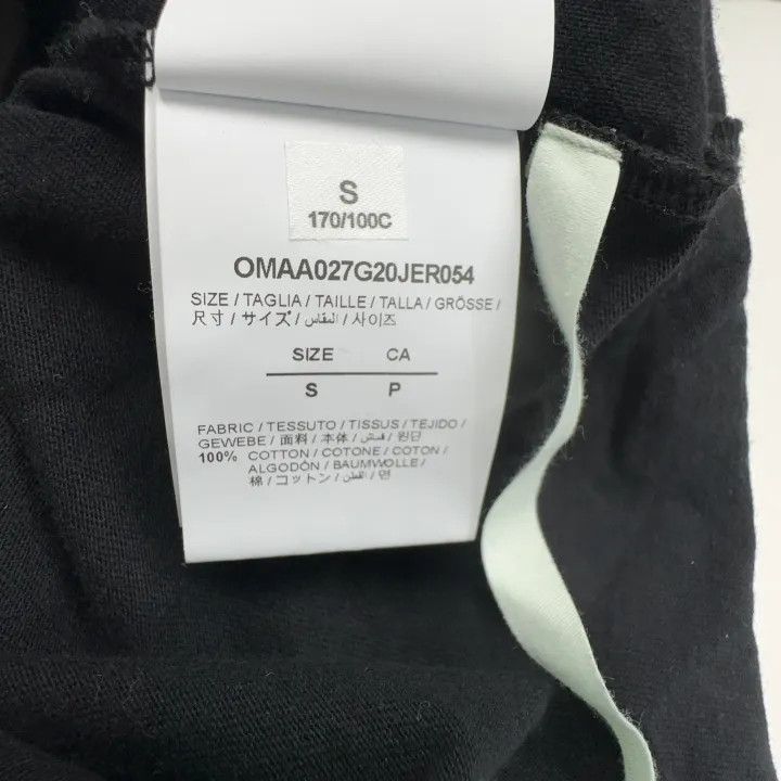 Off-White Off-White Gold Arrow Logo Short Sleeve Tee 0079 Size US S / EU 44-46 / 1 - 2 Thumbnail
