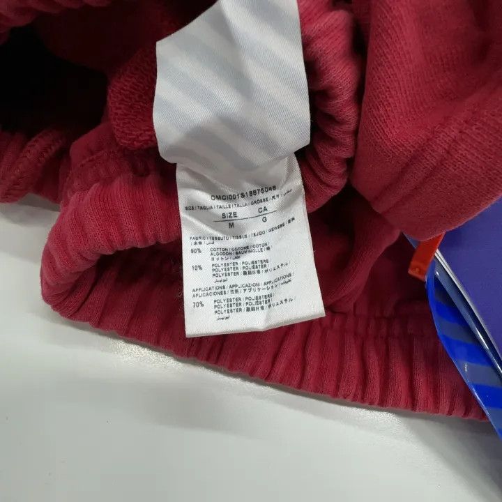 Off-White Off-White x Champion Red Embroidered Shorts 0079 Size US 28 / EU 44 - 3 Thumbnail