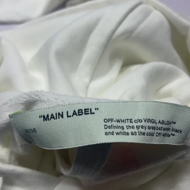 Off-White Off-White Graphic Cotton Hooded Sweatshirt 0079 Size US S / EU 44-46 / 1 - 4 Thumbnail