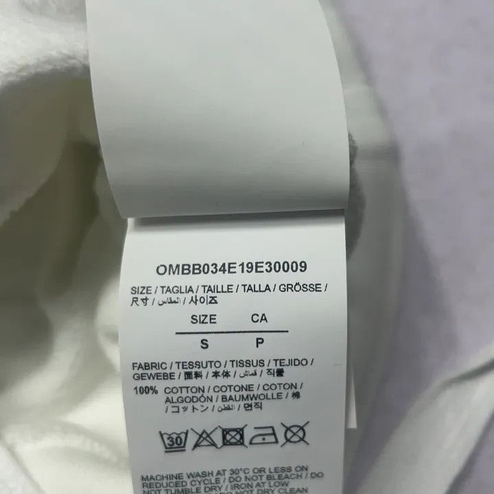 Off-White Off-White Graphic Cotton Hooded Sweatshirt 0079 Size US S / EU 44-46 / 1 - 5 Thumbnail