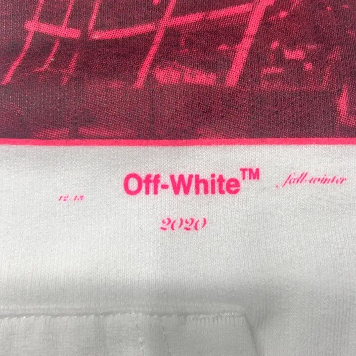 Off-White Off-White Graphic Cotton Hooded Sweatshirt 0079 Size US S / EU 44-46 / 1 - 8 Thumbnail