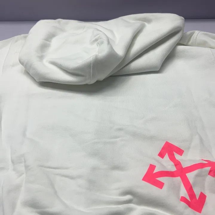 Off-White Off-White Graphic Cotton Hooded Sweatshirt 0079 Size US S / EU 44-46 / 1 - 7 Thumbnail