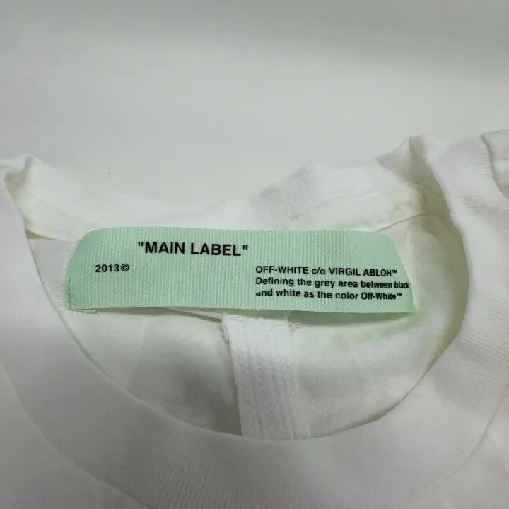 Off-White OFF-WHITE White "Teenager" Graphic T-Shirt 0079 Size US XS / EU 42 / 0 - 5 Thumbnail