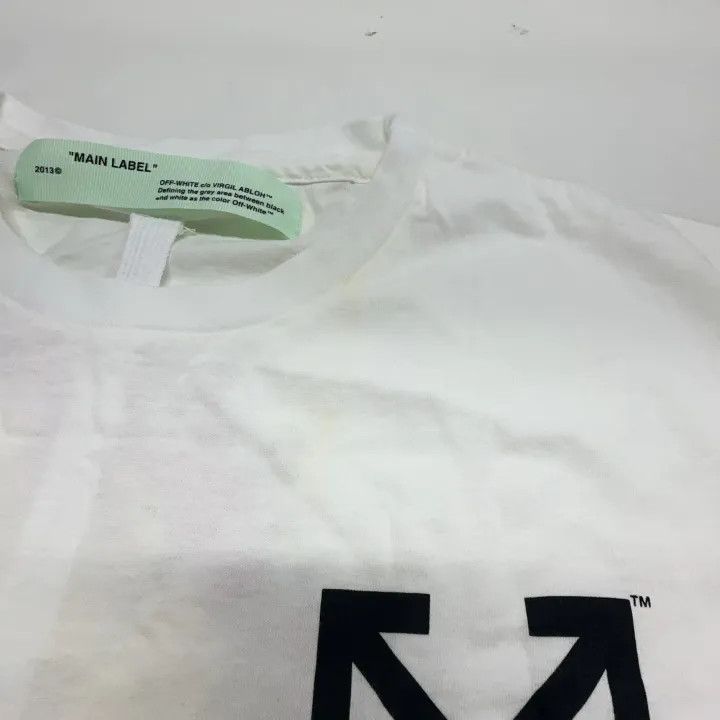 Off-White OFF-WHITE White "Teenager" Graphic T-Shirt 0079 Size US XS / EU 42 / 0 - 7 Thumbnail