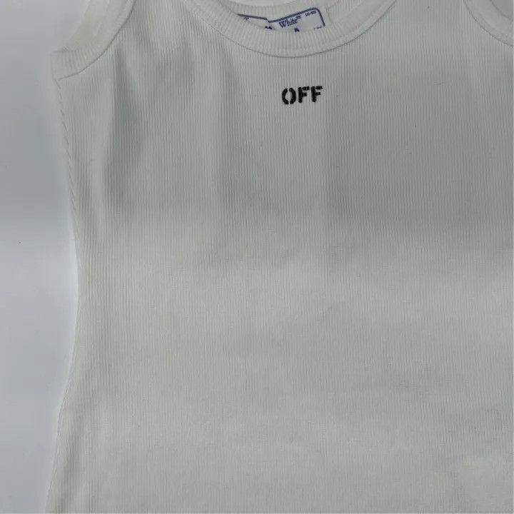 Off-White Off-White Floral Graphic Tank Top 0079 Size US XS / EU 42 / 0 - 6 Thumbnail