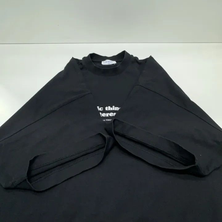 Off-White Off-White Black Graphic Short Sleeve T-Shirt 0079 Size US XXS / EU 40 - 9 Thumbnail