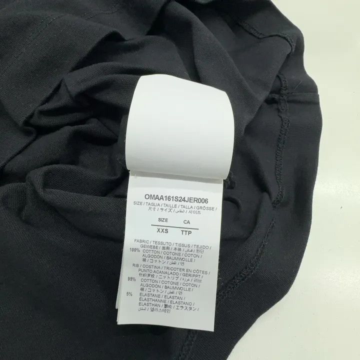 Off-White Off-White Black Graphic Short Sleeve T-Shirt 0079 Size US XXS / EU 40 - 5 Thumbnail