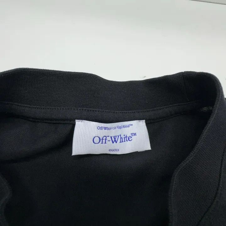 Off-White Off-White Black Graphic Short Sleeve T-Shirt 0079 Size US XXS / EU 40 - 4 Thumbnail