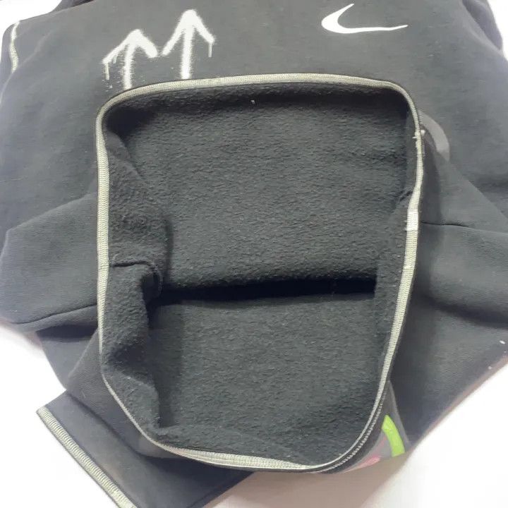 Off-White Nike x OFF-WHITE Black Graphic Hoodie 0079 Size US S / EU 44-46 / 1 - 17 Thumbnail