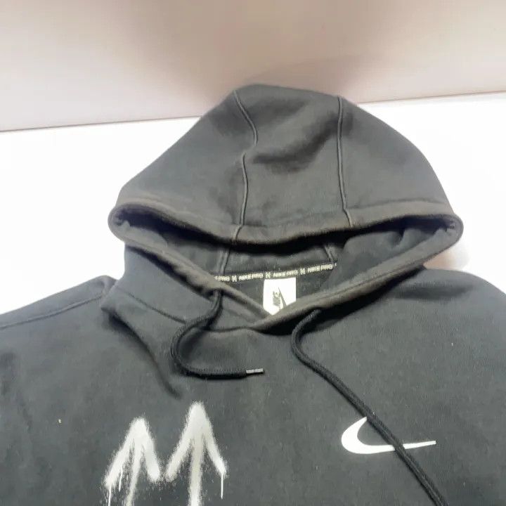 Off-White Nike x OFF-WHITE Black Graphic Hoodie 0079 Size US S / EU 44-46 / 1 - 11 Thumbnail