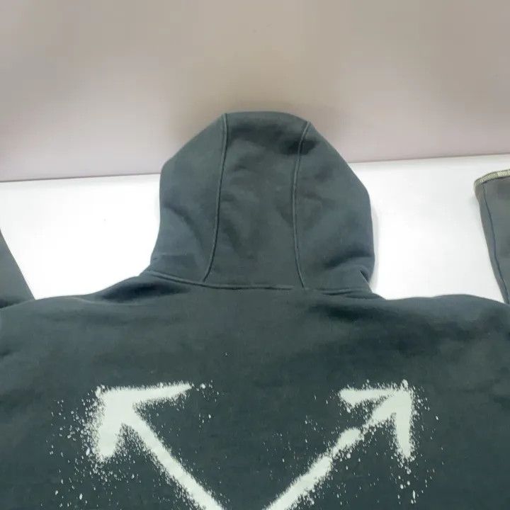 Off-White Nike x OFF-WHITE Black Graphic Hoodie 0079 Size US S / EU 44-46 / 1 - 18 Thumbnail