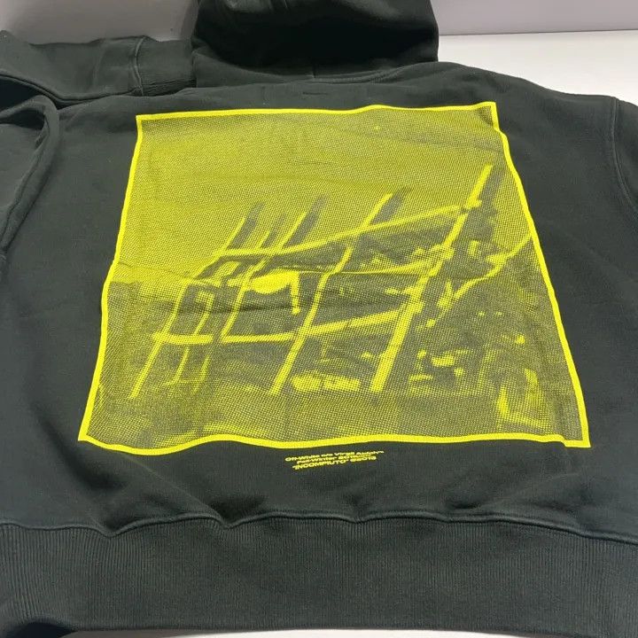Off-White Off-White Black Printed Long Sleeve Hoodie 0079 Size US XXS / EU 40 - 14 Thumbnail