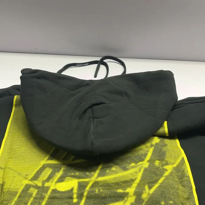 Off-White Off-White Black Printed Long Sleeve Hoodie 0079 Size US XXS / EU 40 - 6 Thumbnail