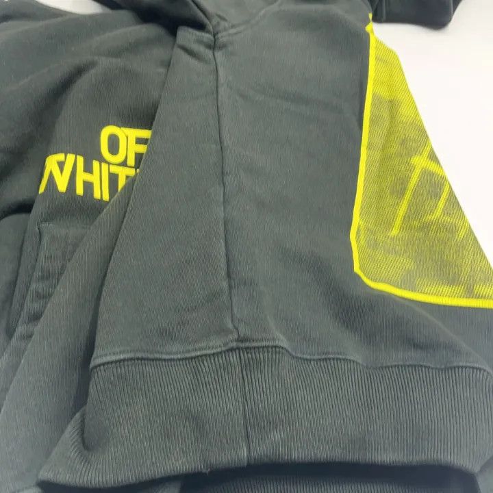 Off-White Off-White Black Printed Long Sleeve Hoodie 0079 Size US XXS / EU 40 - 13 Thumbnail
