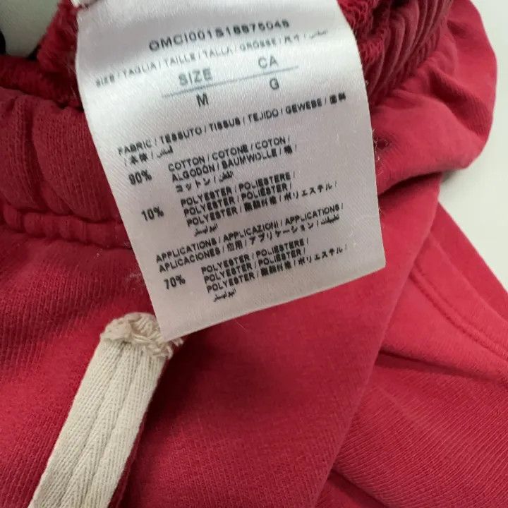 Off-White Off-White x Champion Red Logo Embroidered Shorts 0079 Size US 27 - 3 Thumbnail