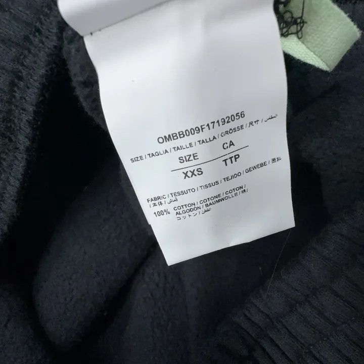 Off-White Off-White Black Long Sleeve Hoodie 0079 Size US XXS / EU 40 - 4 Thumbnail