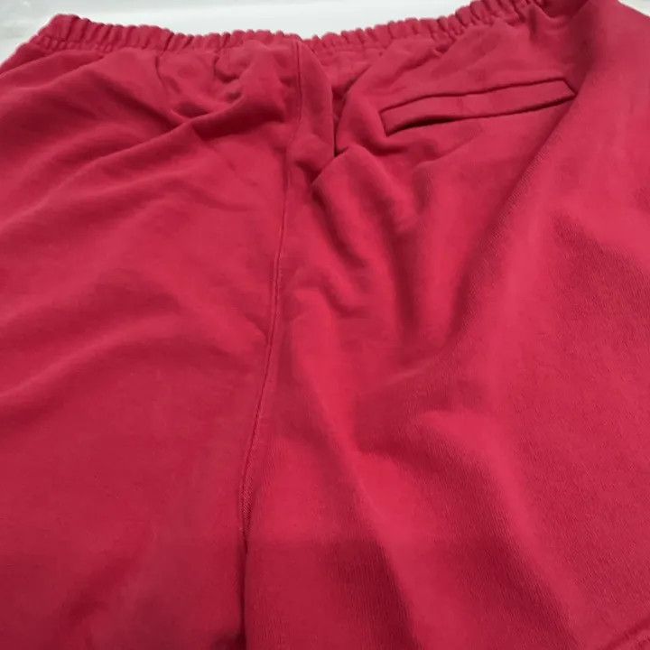 Off-White Off-White x Champion Red Embroidered Shorts 0079 Size US 27 - 4 Thumbnail