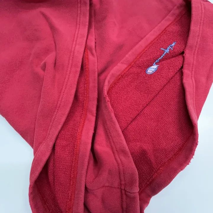 Off-White OFF-WHITE x Champion Embroidered Logo Red Shorts 0079 Size US 27 - 7 Thumbnail