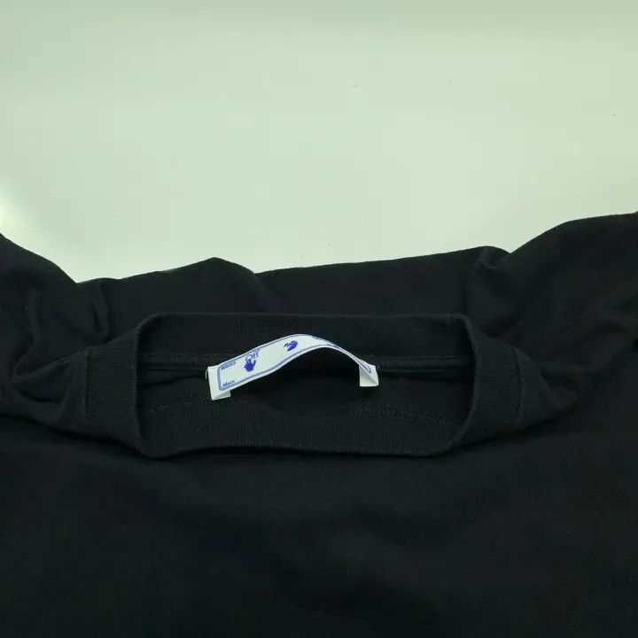 Off-White Off-White Black Short Sleeve Logo T-Shirt 0079 Size US XXS / EU 40 - 7 Thumbnail
