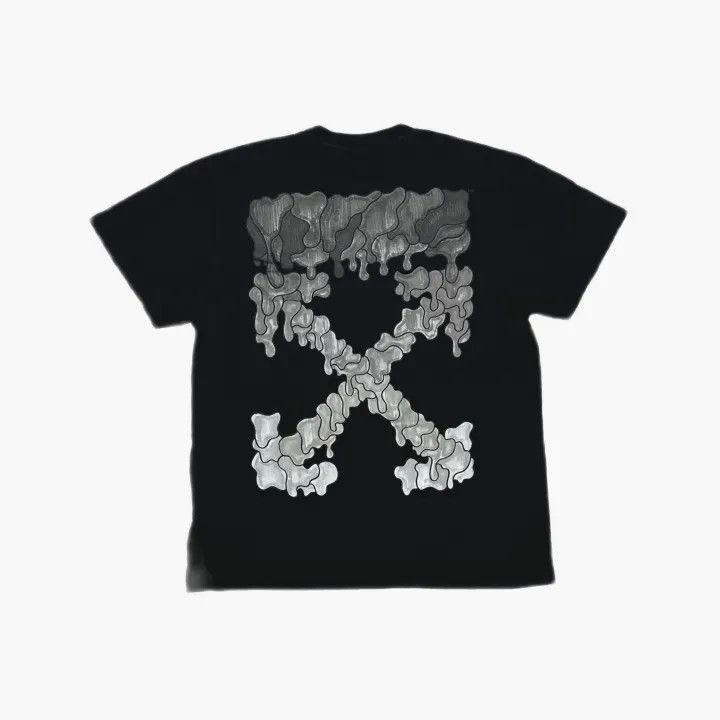 Off-White Off-White Black Short Sleeve Logo T-Shirt 0079 Size US XXS / EU 40 - 3 Thumbnail