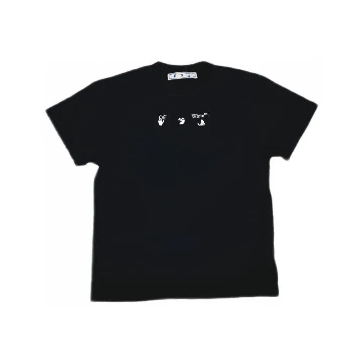 Off-White Off-White Black Short Sleeve Logo T-Shirt 0079 Size US XXS / EU 40 - 2 Thumbnail