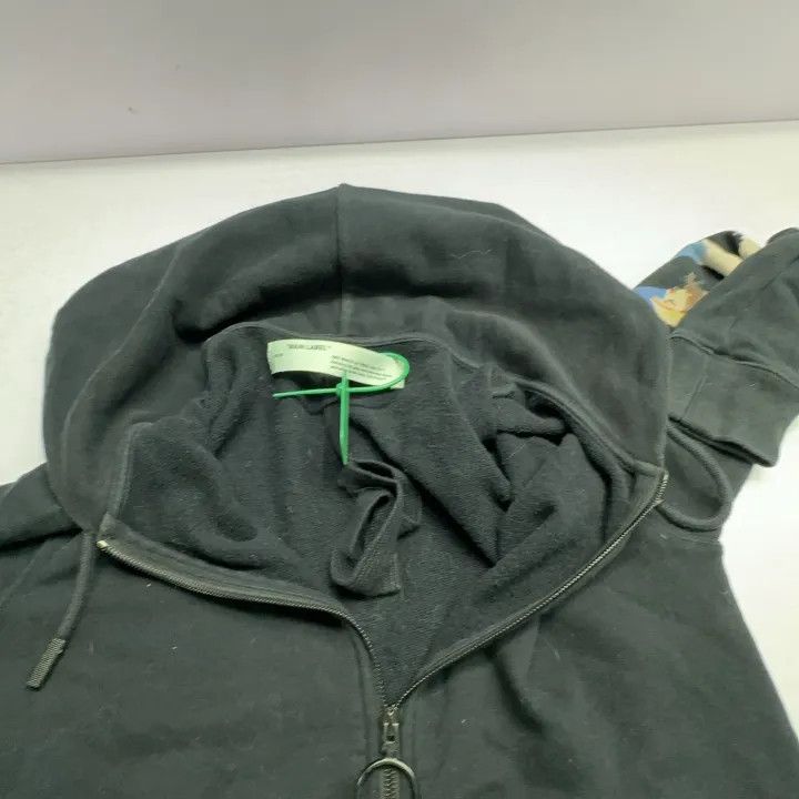 Off-White Off-White Black Arrow Graphic Zip Hoodie 0079 Size US XXS / EU 40 - 9 Thumbnail