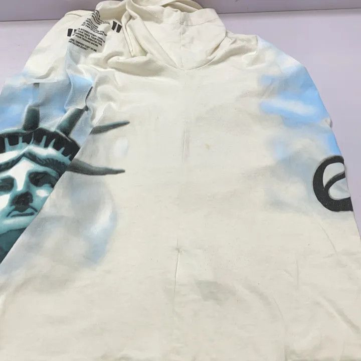 Off-White OFF-WHITE Liberty Print Cotton Short Sleeve T-shirt 0079 Size US XL / EU 56 / 4 - 15 Thumbnail